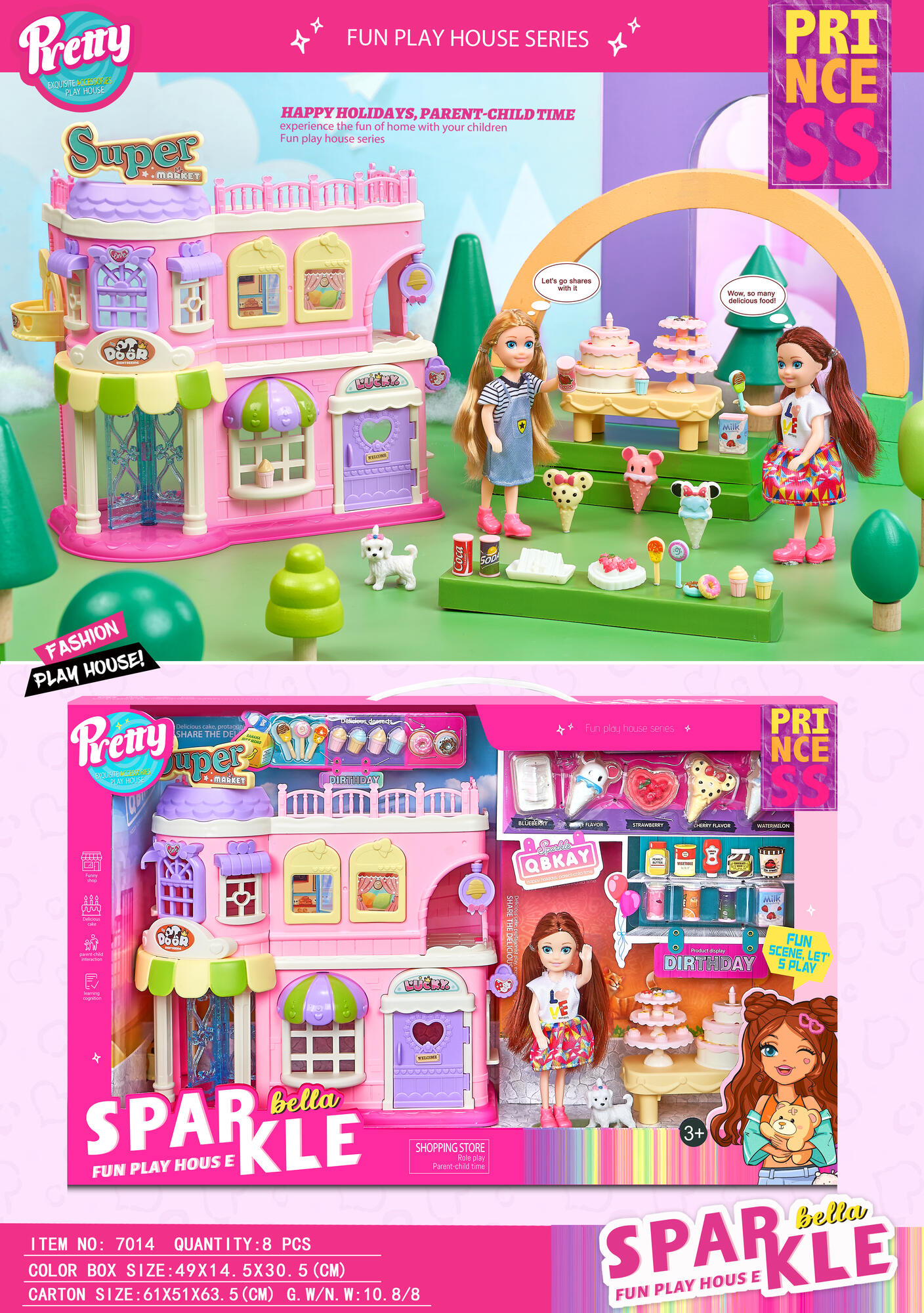 Doll series - Big double storefront theme