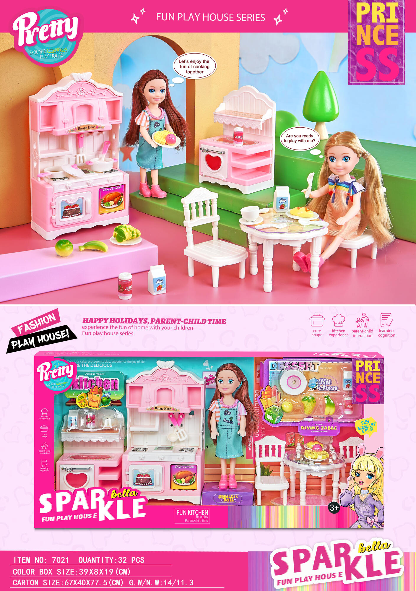 Doll series-Kitchen theme