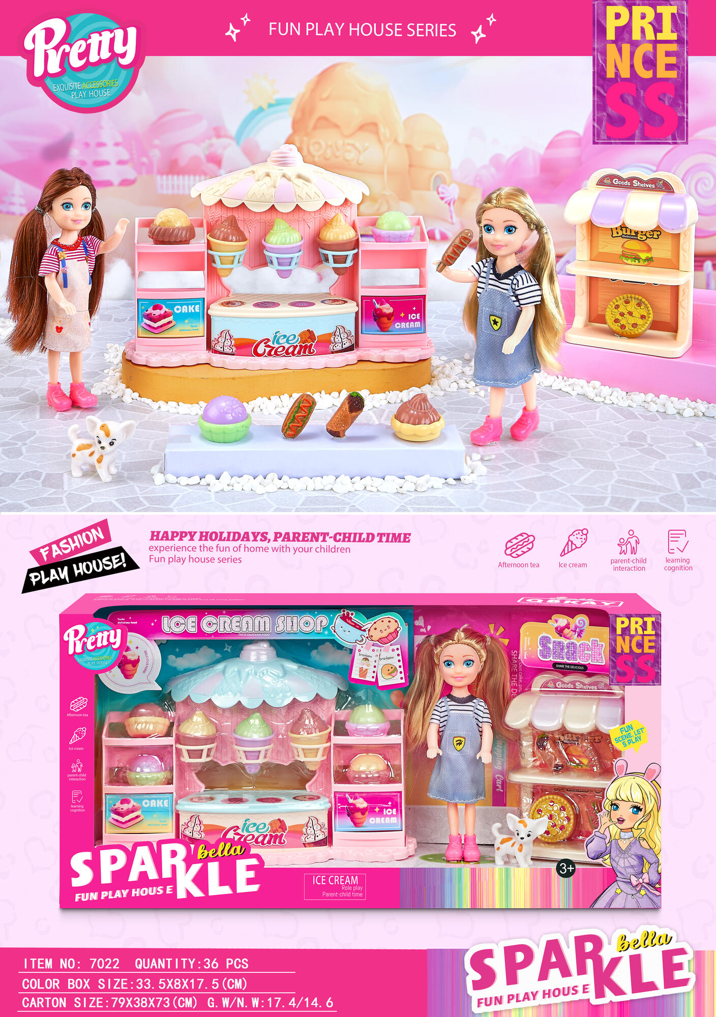 Doll series - Dessert shop theme