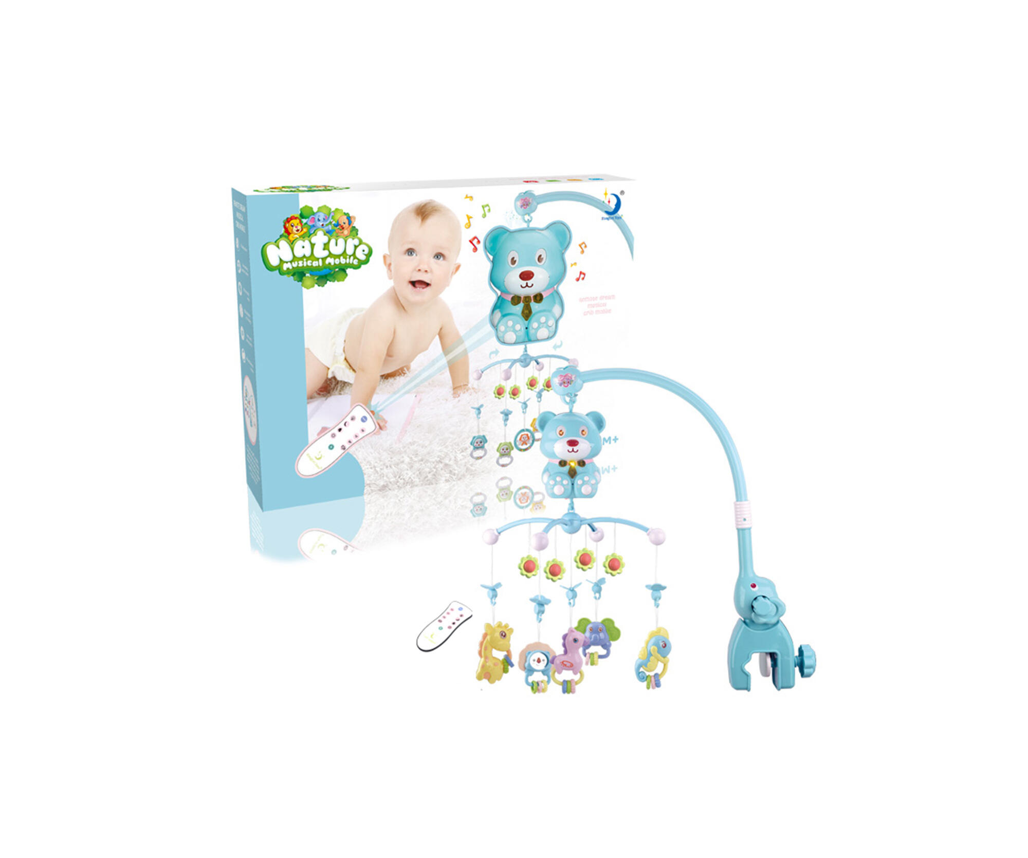 R/C BABY MOBILE SET WITH MUSIC AND PROJECTION