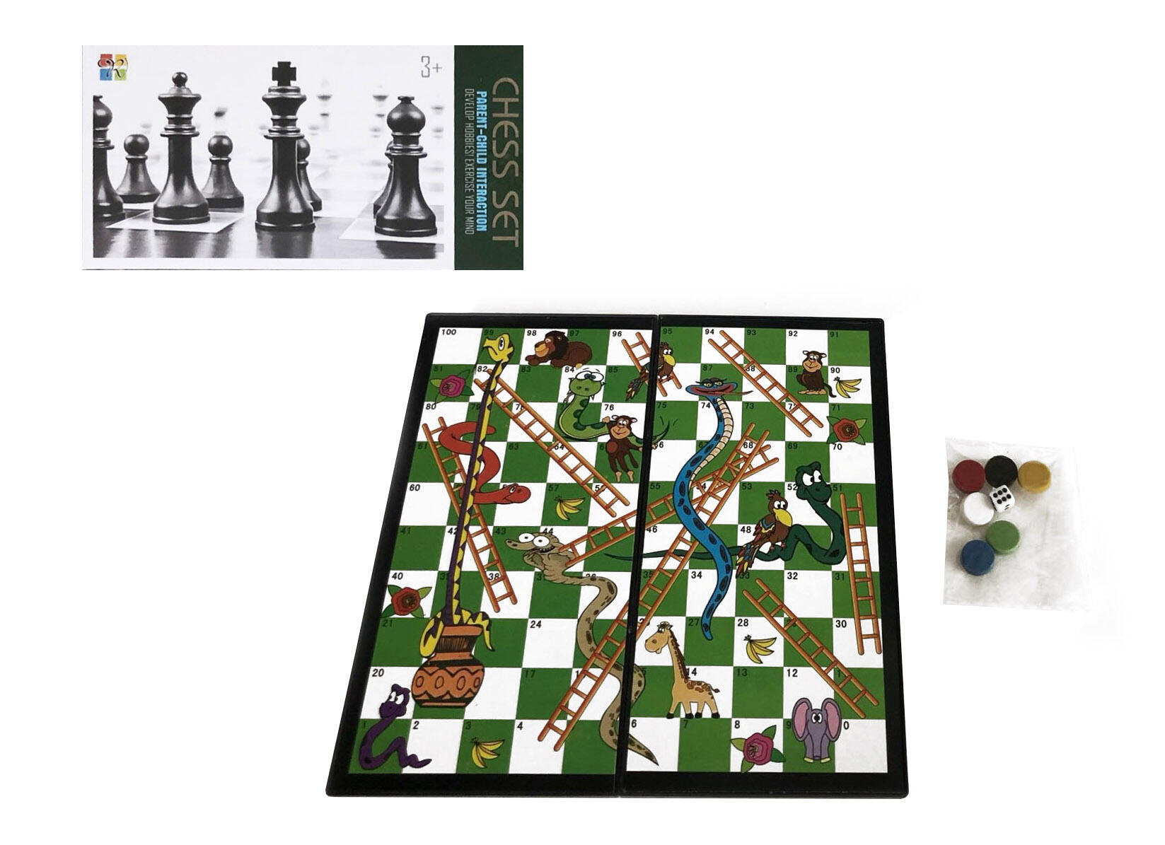 SNAKES AND LADDERS BOARD GAME