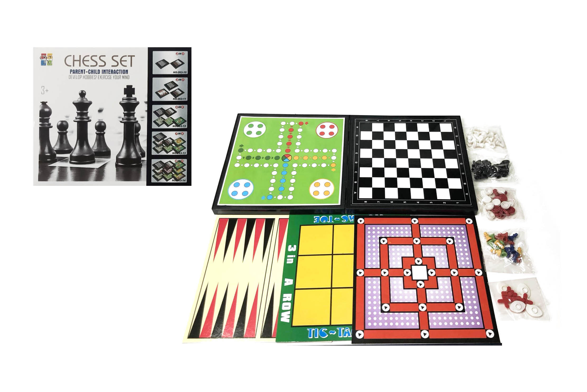 6 IN 1 CHESS GAME