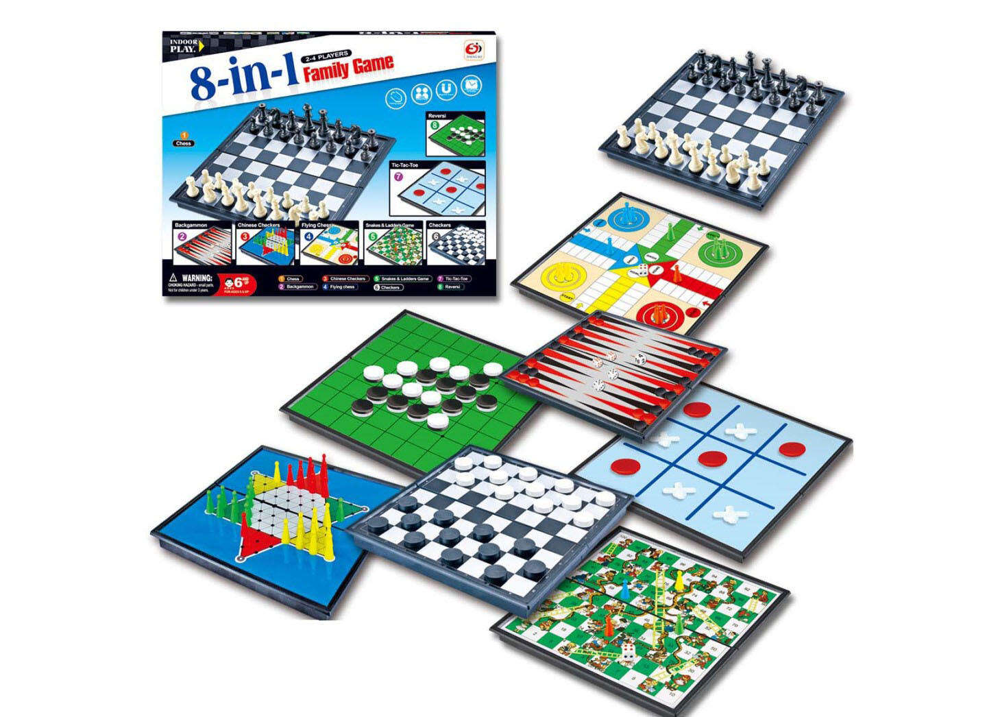 8 IN 1 CHESS GAME