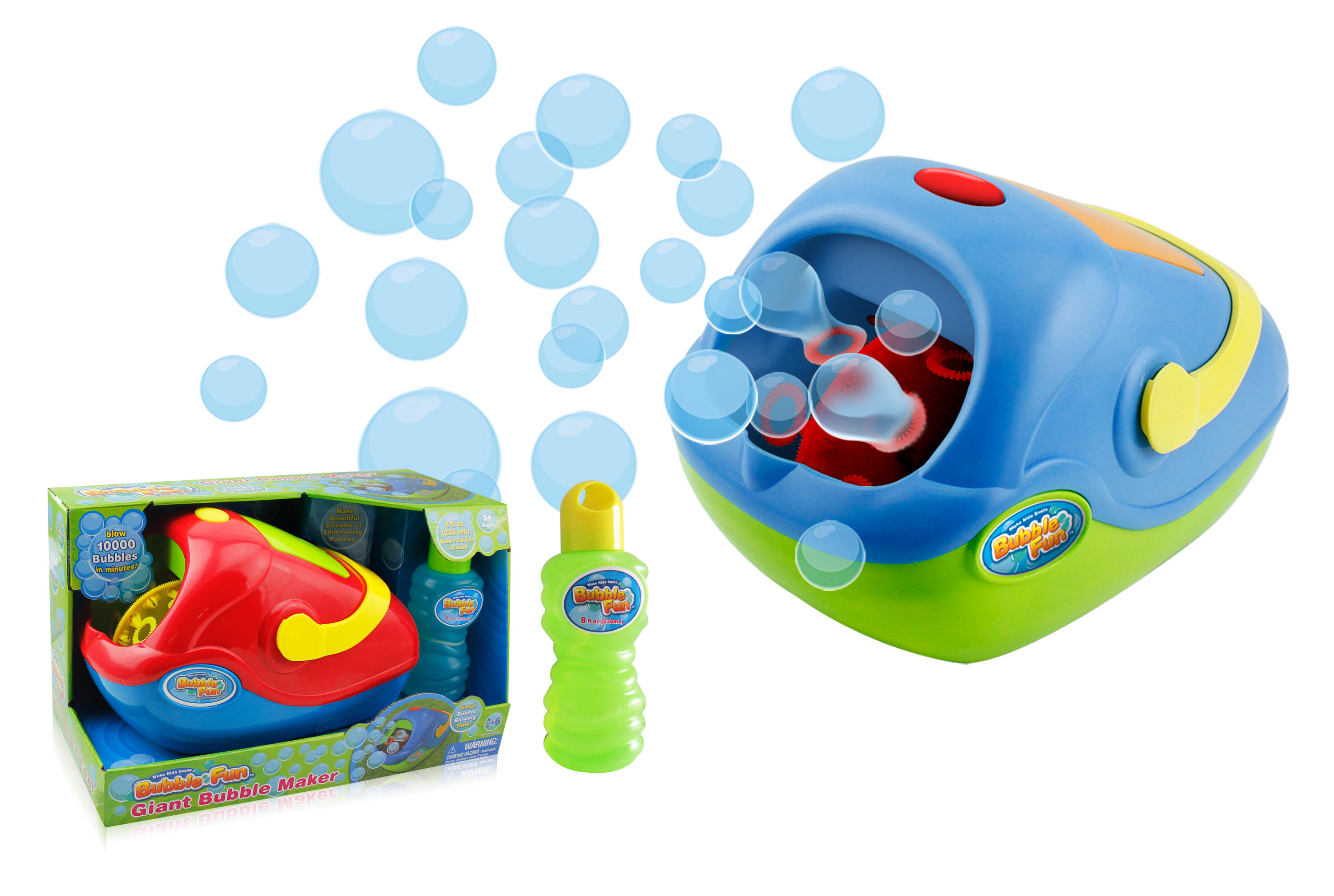 B/O BUBBLE MACHINE SET