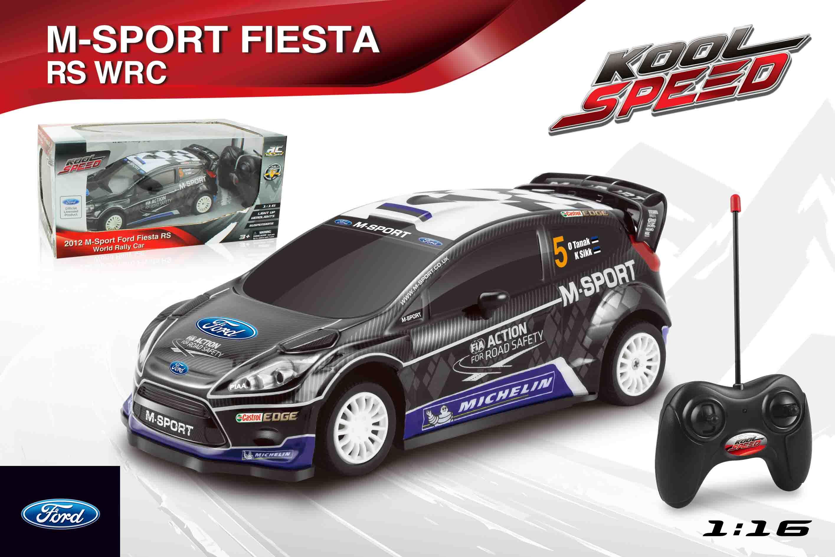 1:16 4CH R/C M-SPORT FORD FIESTA RS WRC