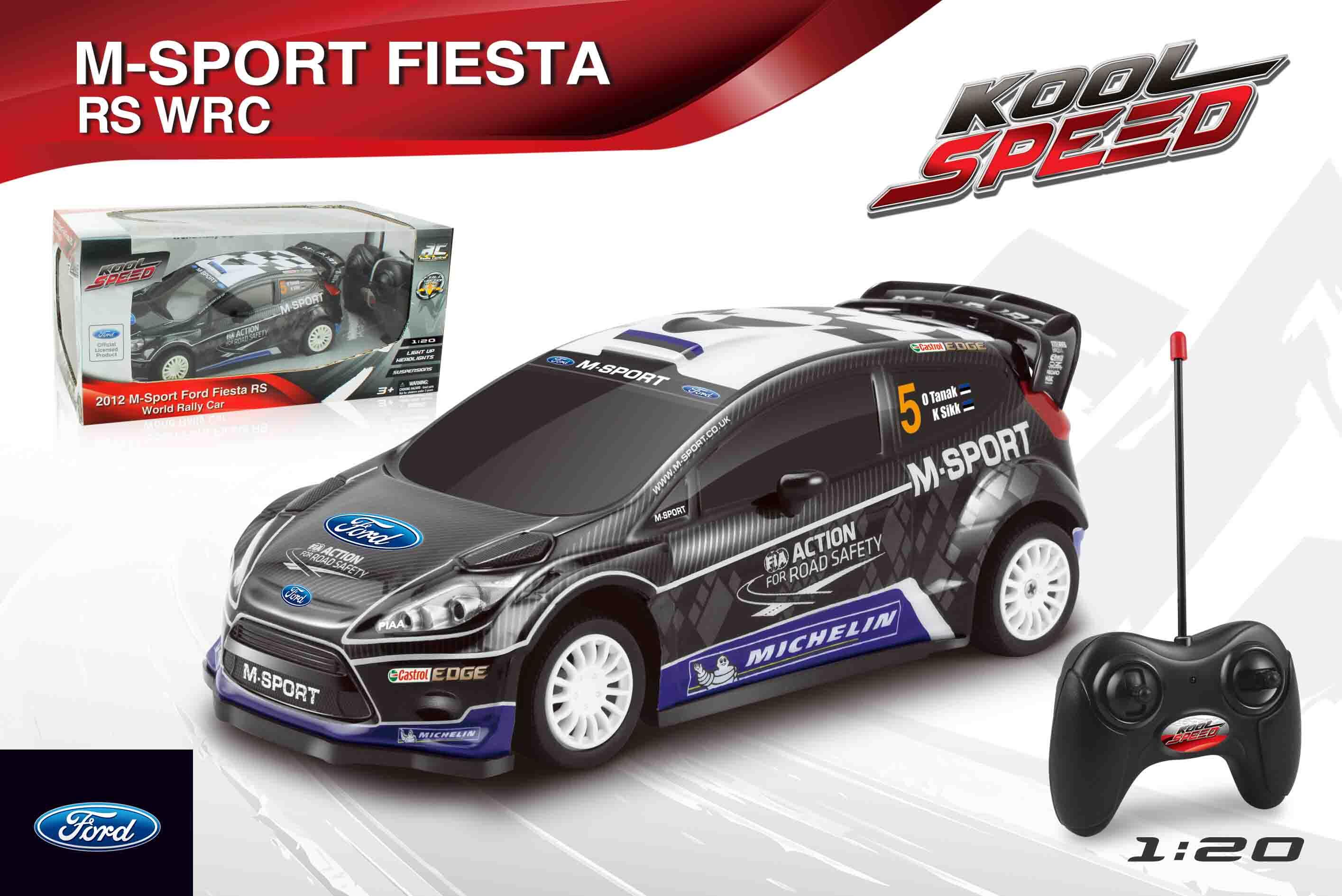 1:20 4CH R/C M-SPORT FORD FIESTA RS WRC
