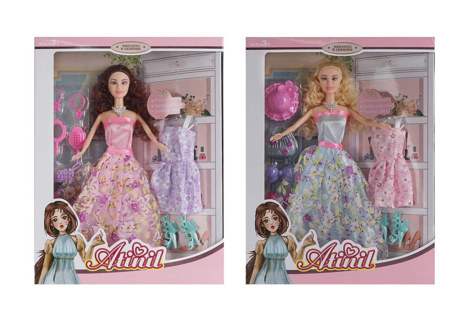 11”SOLID FASHION DOLL SET