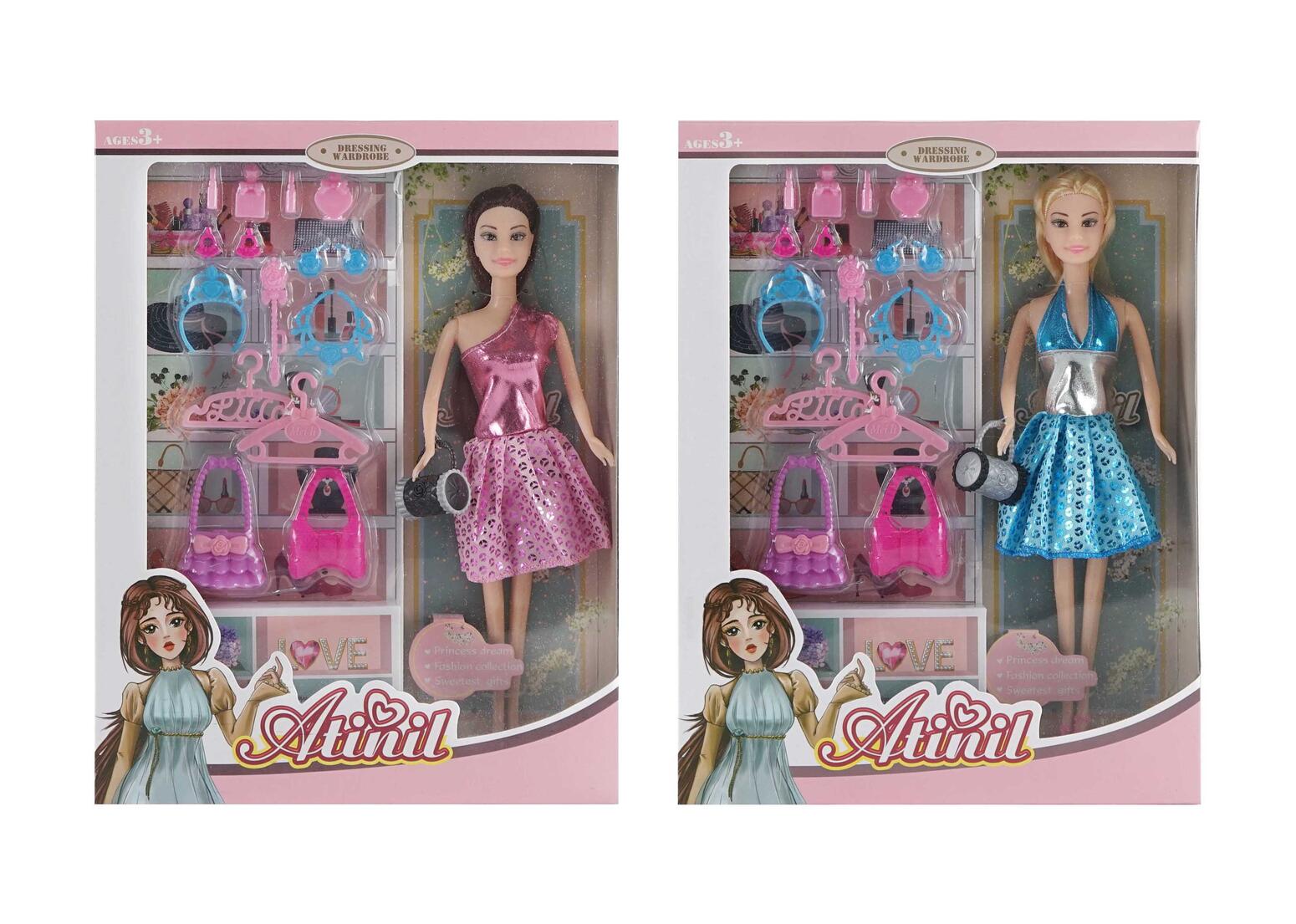 11”SOLID FASHION DOLL SET