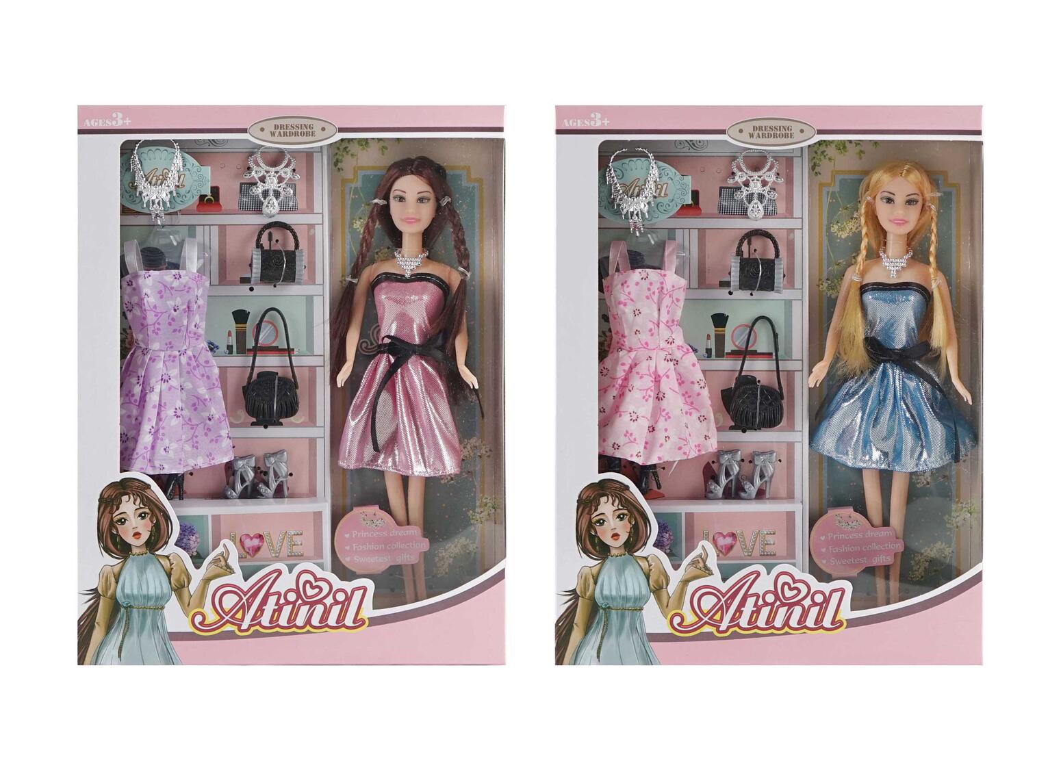 11”SOLID FASHION DOLL SET