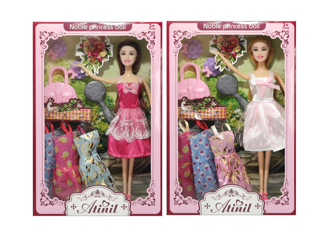 11”SOLID FASHION DOLL SET  8PCS