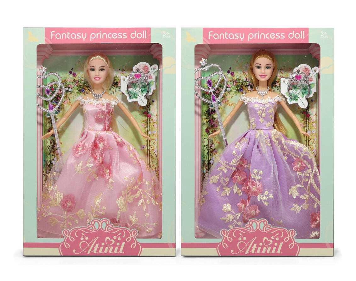 11”SOLID FASHION DOLL SET  3PCS