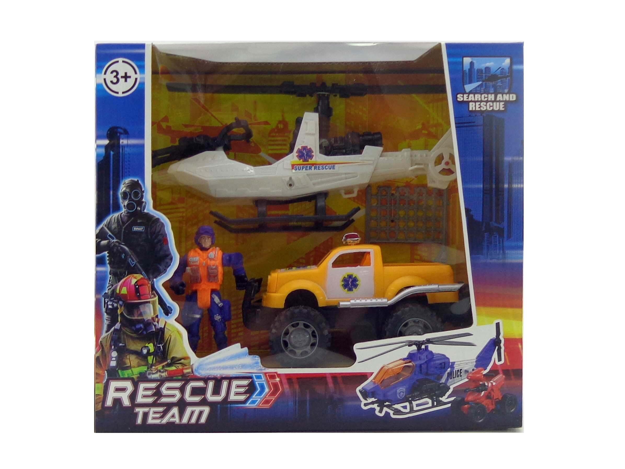 RESCUE PLAY SET  3PCS