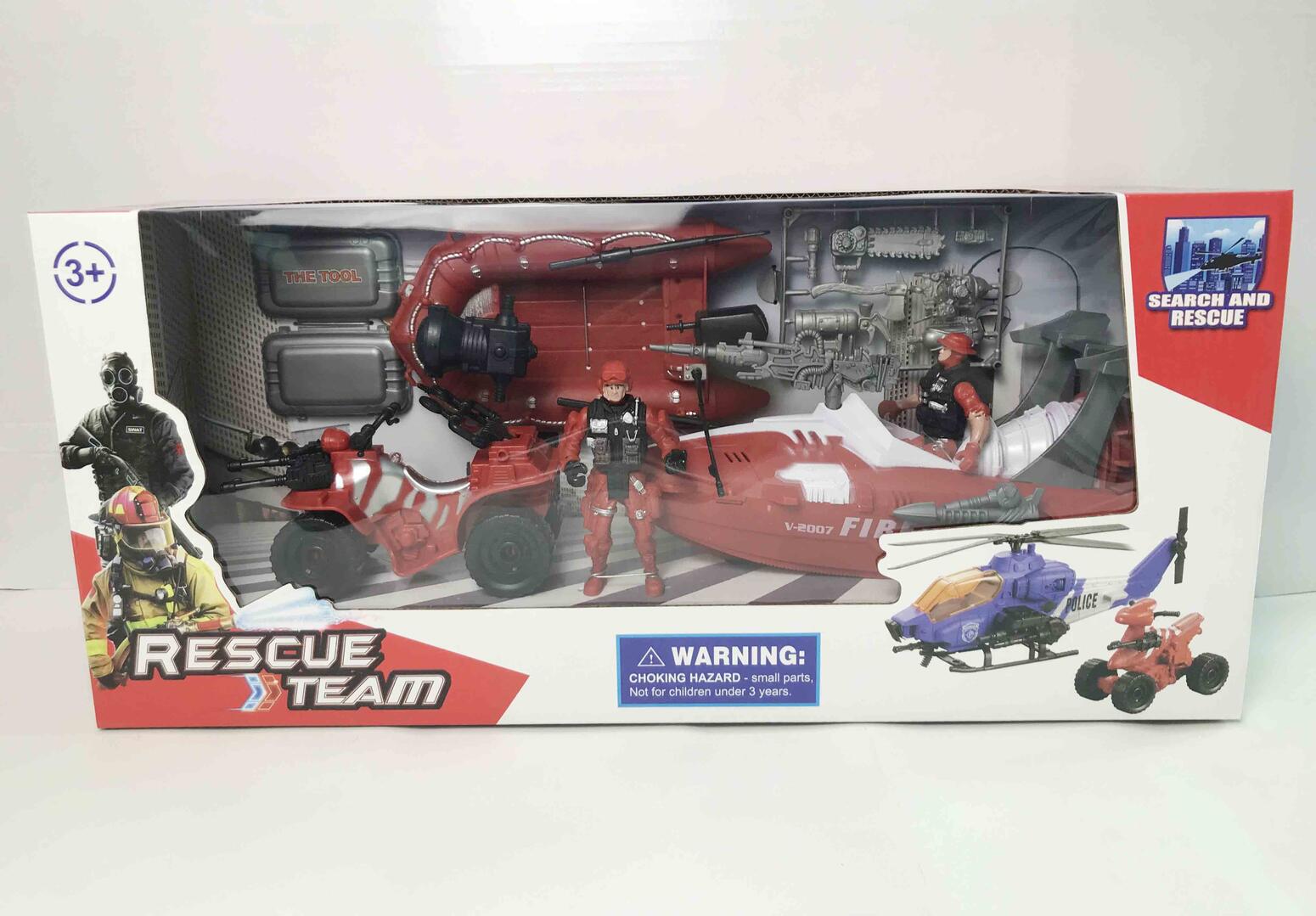 FIRE RESCUE PLAY SET