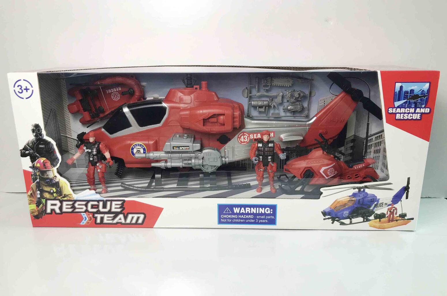 FIRE RESCUE PLAY SET