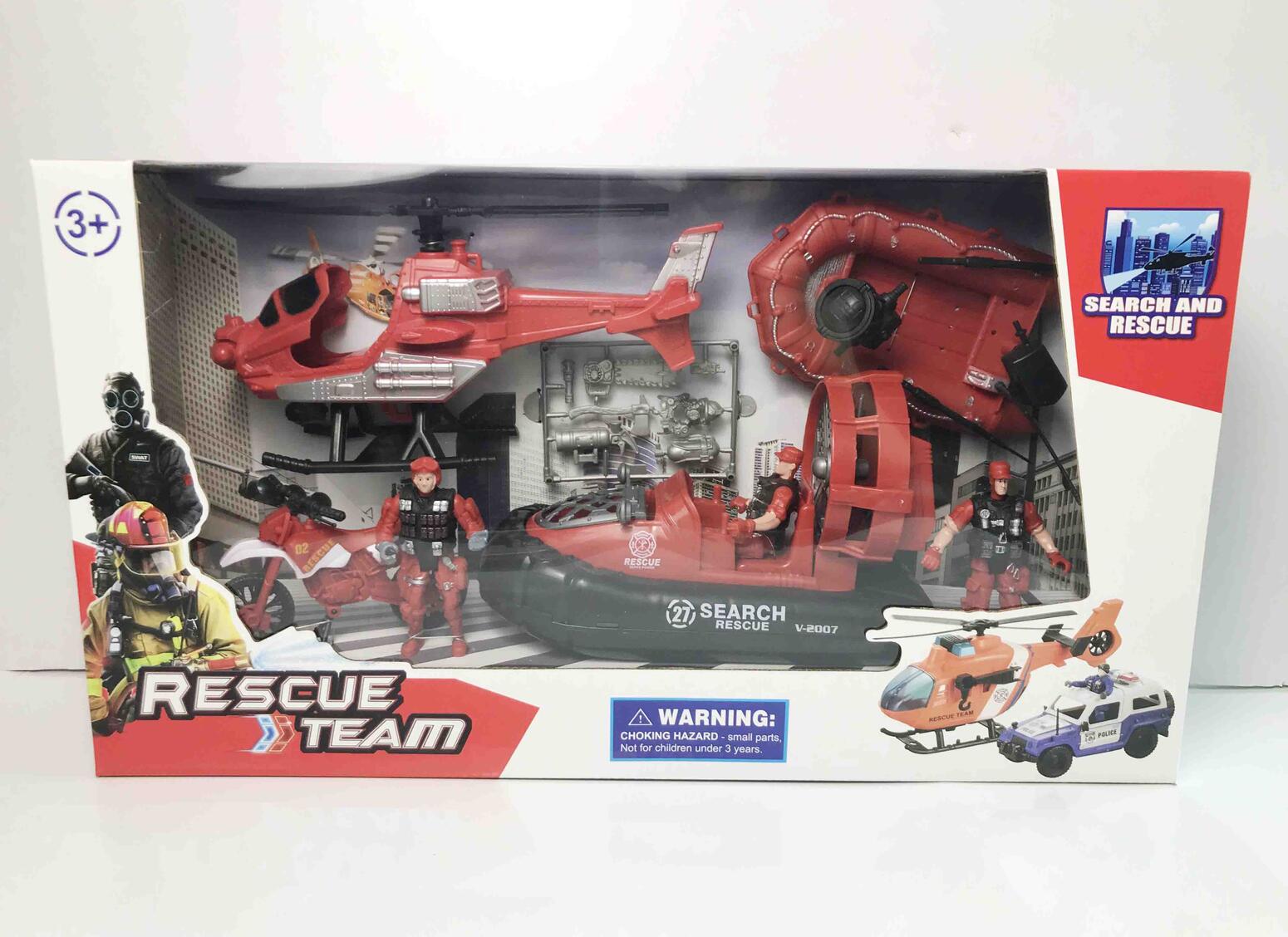 FIRE RESCUE PLAY SET