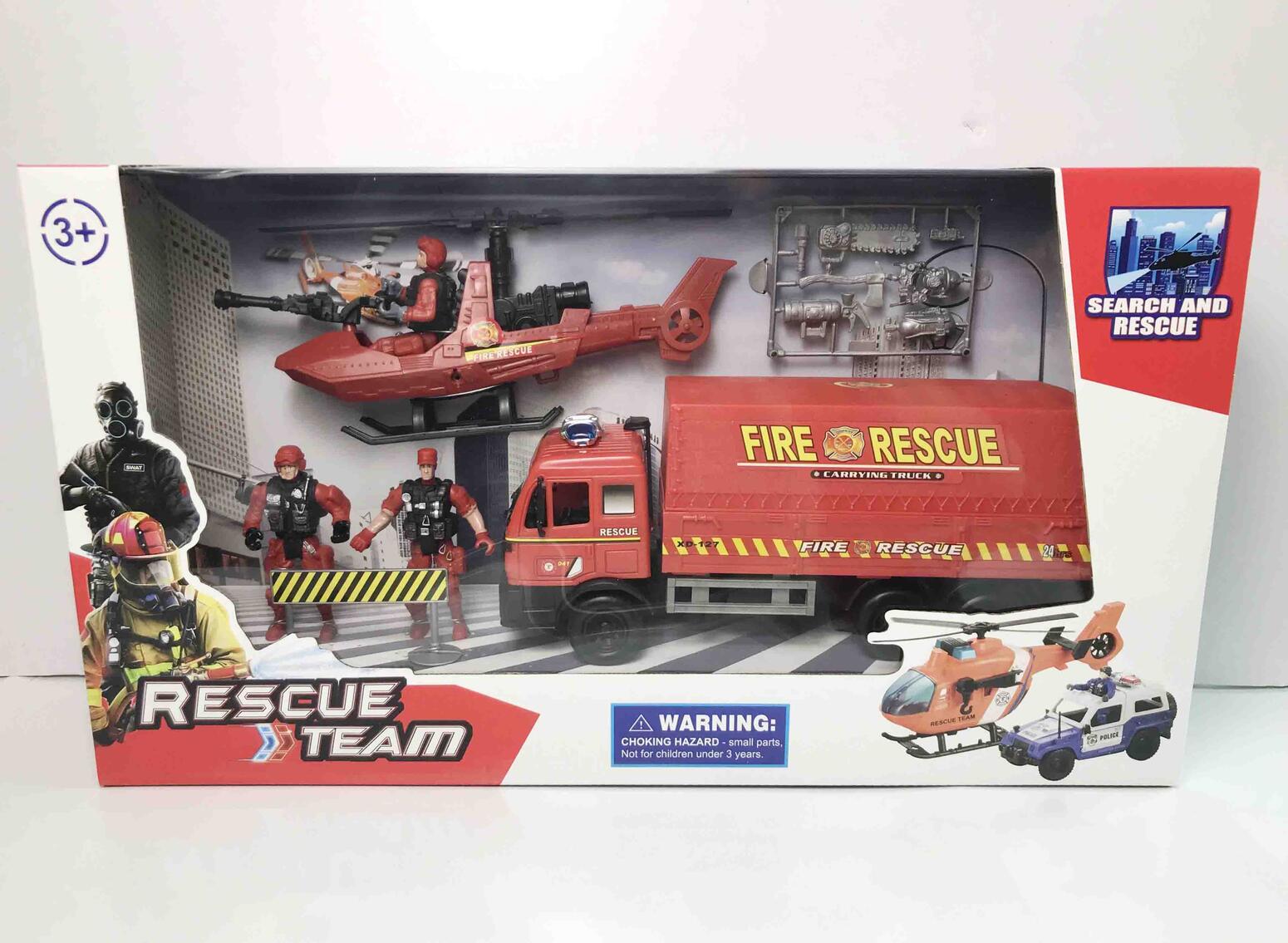 FIRE RESCUE PLAY SET