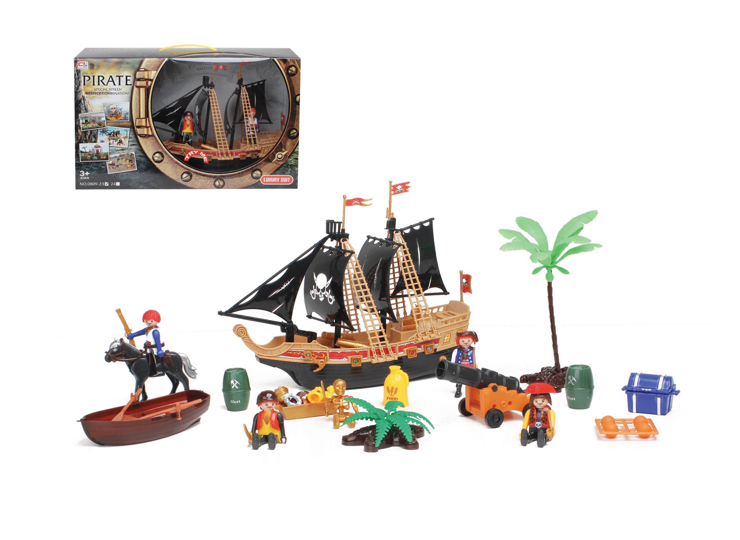 PIRATE PLAY SET WITH LIGHT AND SOUND