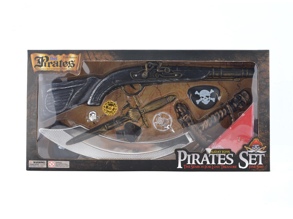 PIRATE PLAY SET  9PCS