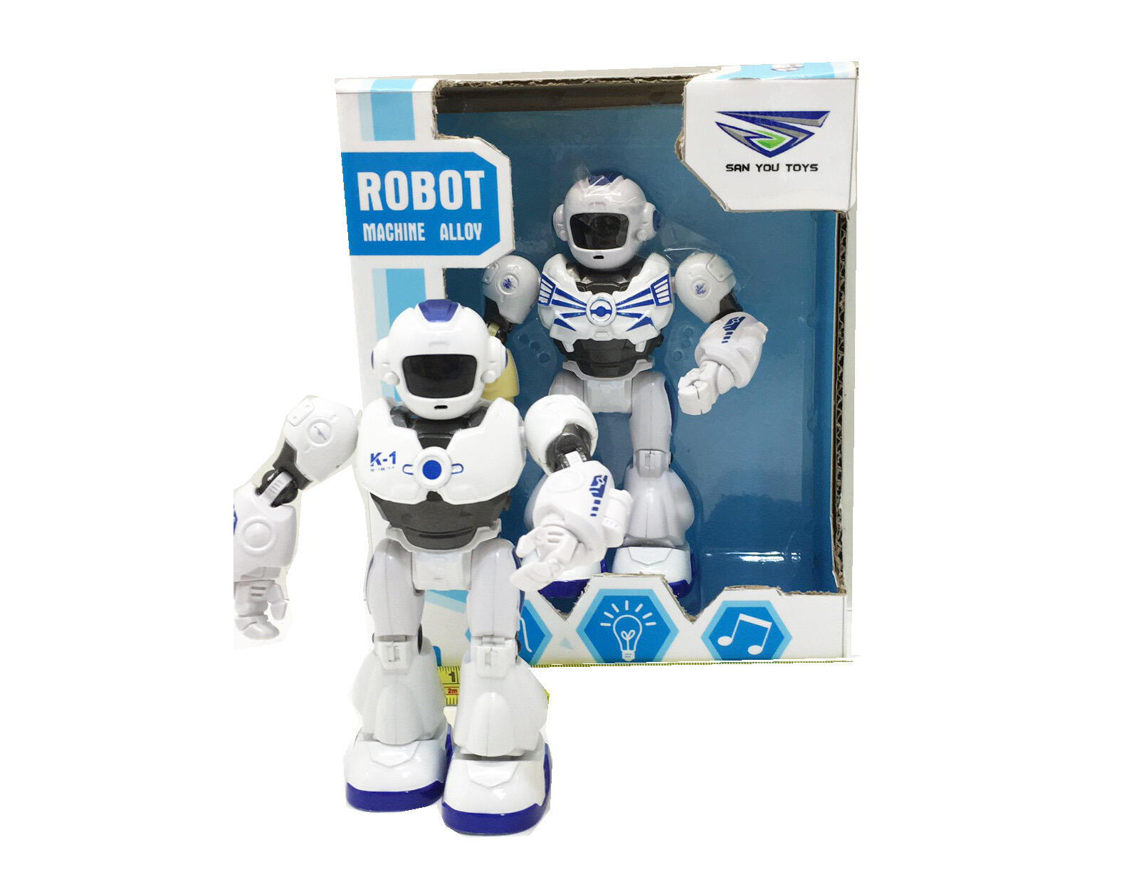 DIE-CAST ROBOT WITH SOUND