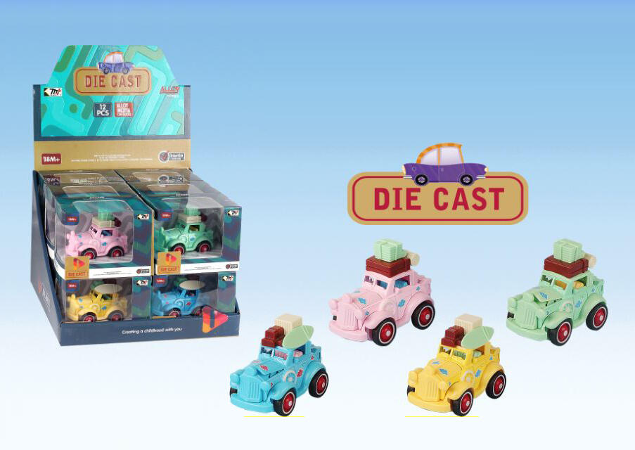 DIE-CAST FRICTION CAR 12PCS