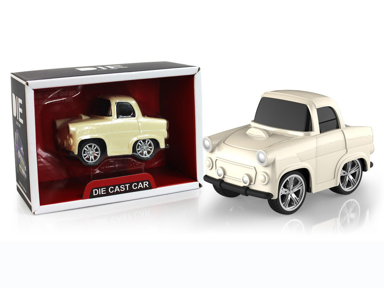 DIE-CAST PULL BACK CAR