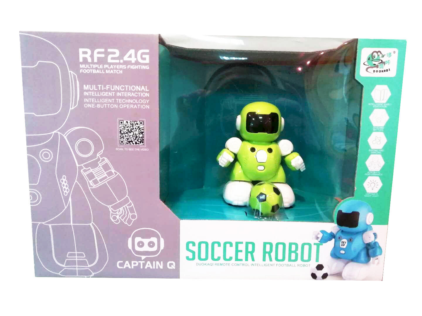 2.4G R/C ROBOT WITH LIGHT AND MUSIC