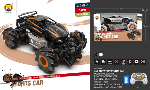 1:12 alloy high-speed stunt RC car