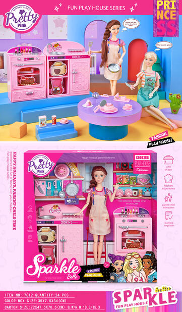 Doll series - Kitchen theme B