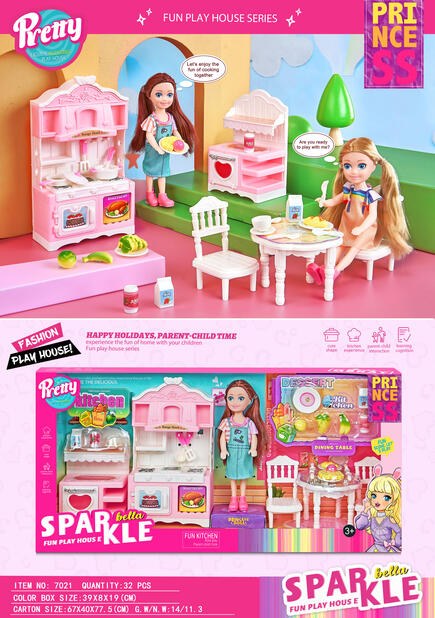 Doll series-Kitchen theme