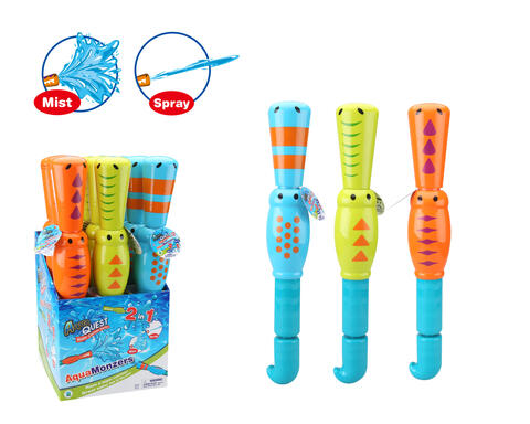 2 IN 1 WATER BLASTER 9PCS/PDQ