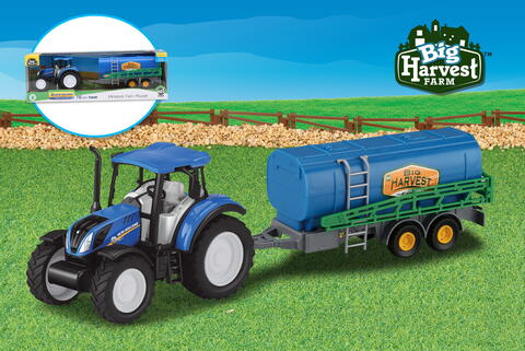 1:32 NEWHOLLAND TRACTOR WITH FIELD SPRAYER