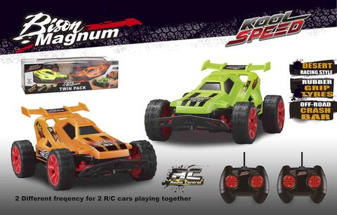 TWIN PACK 16CM FULL FUNCTION R/C BUGGY