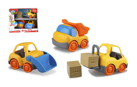 FREE WHEEL CARTOON TRUCK 3PCS