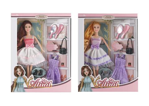 11”SOLID FASHION DOLL SET