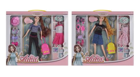 11”SOLID FASHION DOLL SET