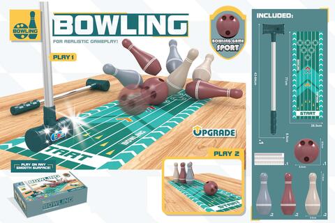 2 IN 1 BOWLING SET