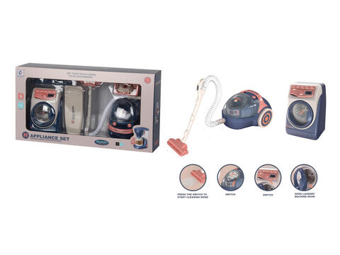 B/O HOME APPLIANCE SET WITH LIGHT AND SOUND