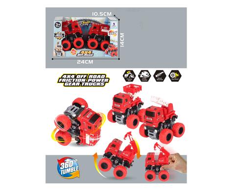 FRICTION FIRE ENGINE  2PCS