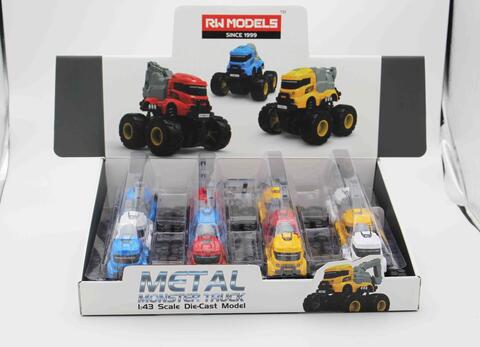 1:43 DIE-CAST FRICTION 12PCS